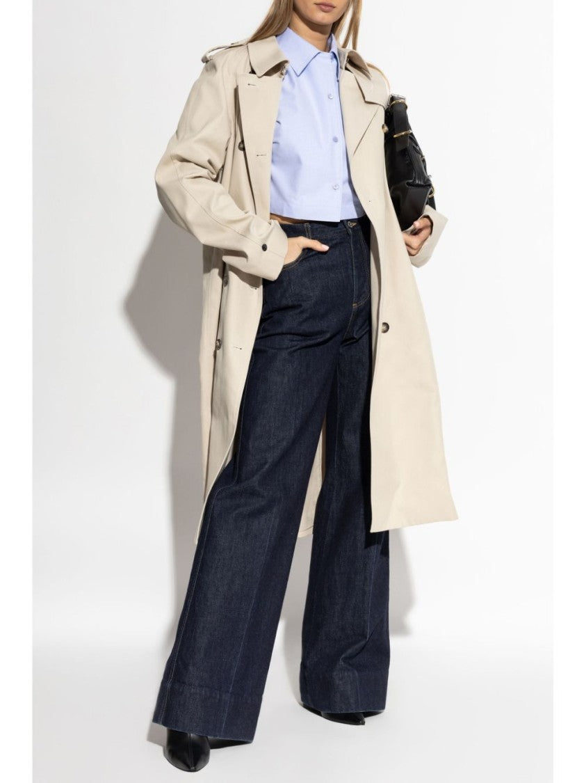 Givenchy Cotton Cropped Shirt