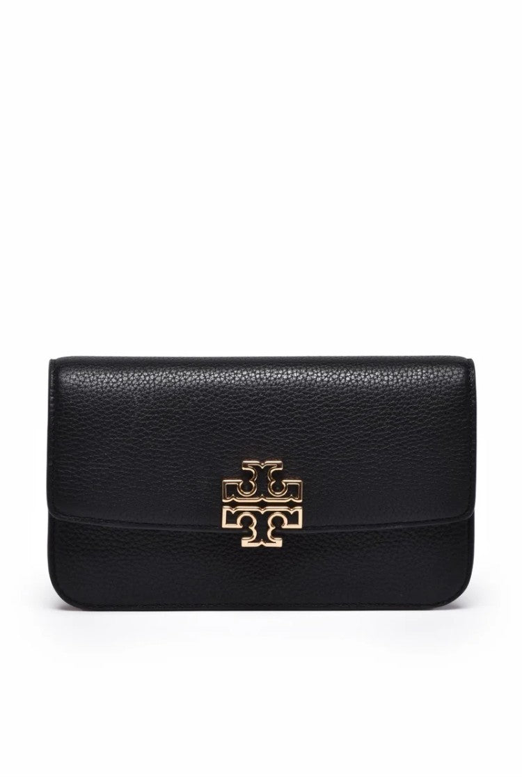 Tory Burch Britten Chain Wallet Shoulder Bag - Black