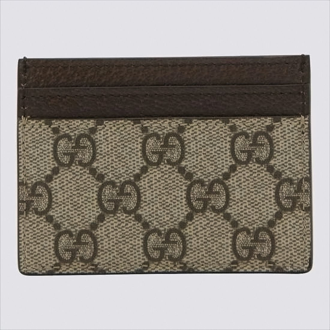 Gucci Compact Monogram Card Wallet