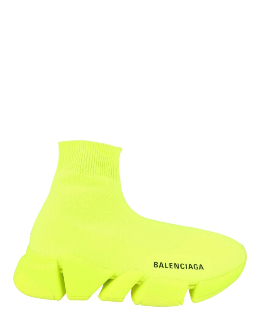 Balenciaga Black Knit Sock High-Top Sneakers