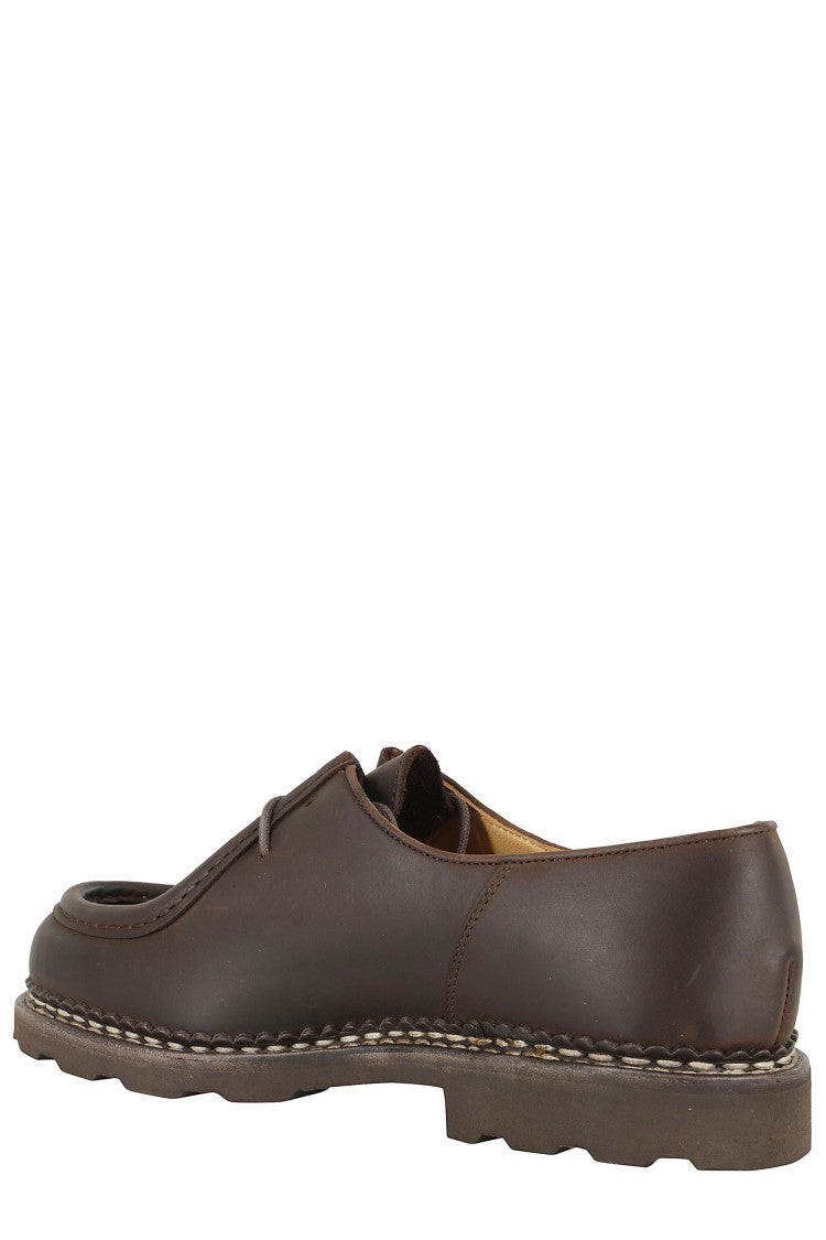 Paraboot Brown Michael Marche Ii Leather Derby Shoes