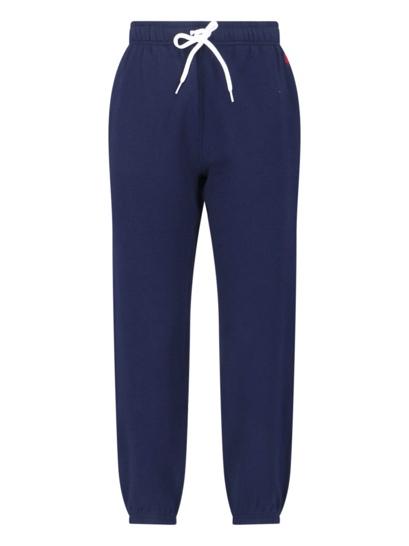 Polo Ralph Lauren Blue Mid-Rise Relaxed Track Pants