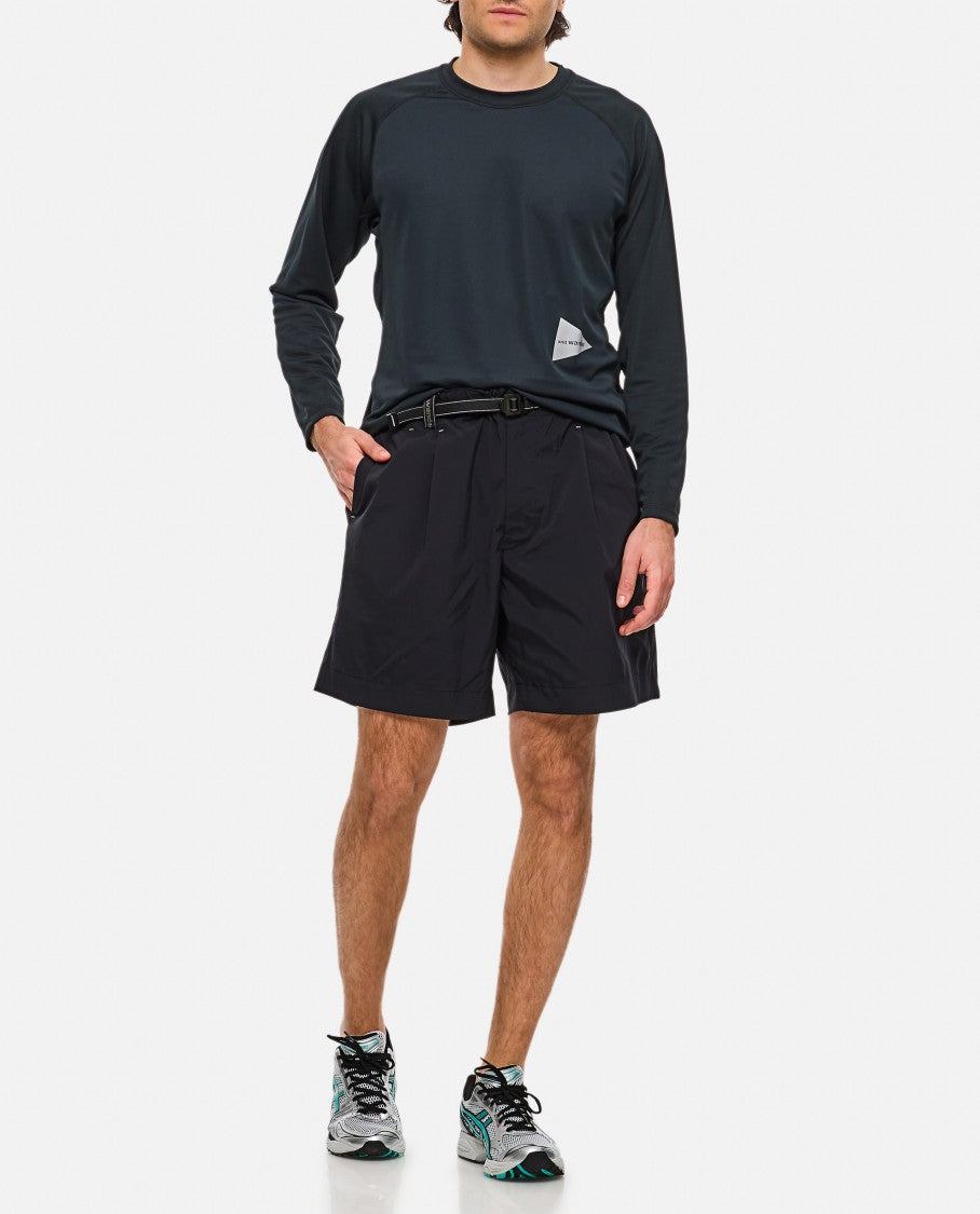 And Wander Functional Stretch Shorts With Built-In Waistband