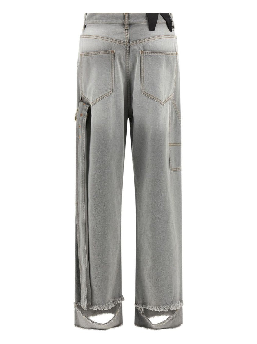 Darkpark Relaxed Fit Gray Denim Jeans