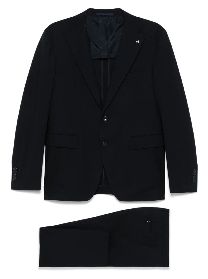 Tagliatore Tailored Black Suit