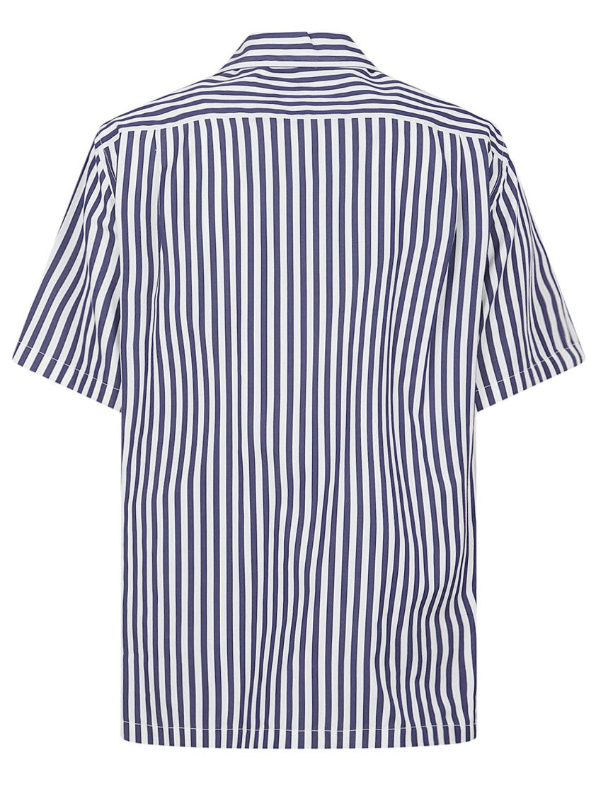 Dolce & Gabbana Vertical Striped Short-Sleeved Shirt