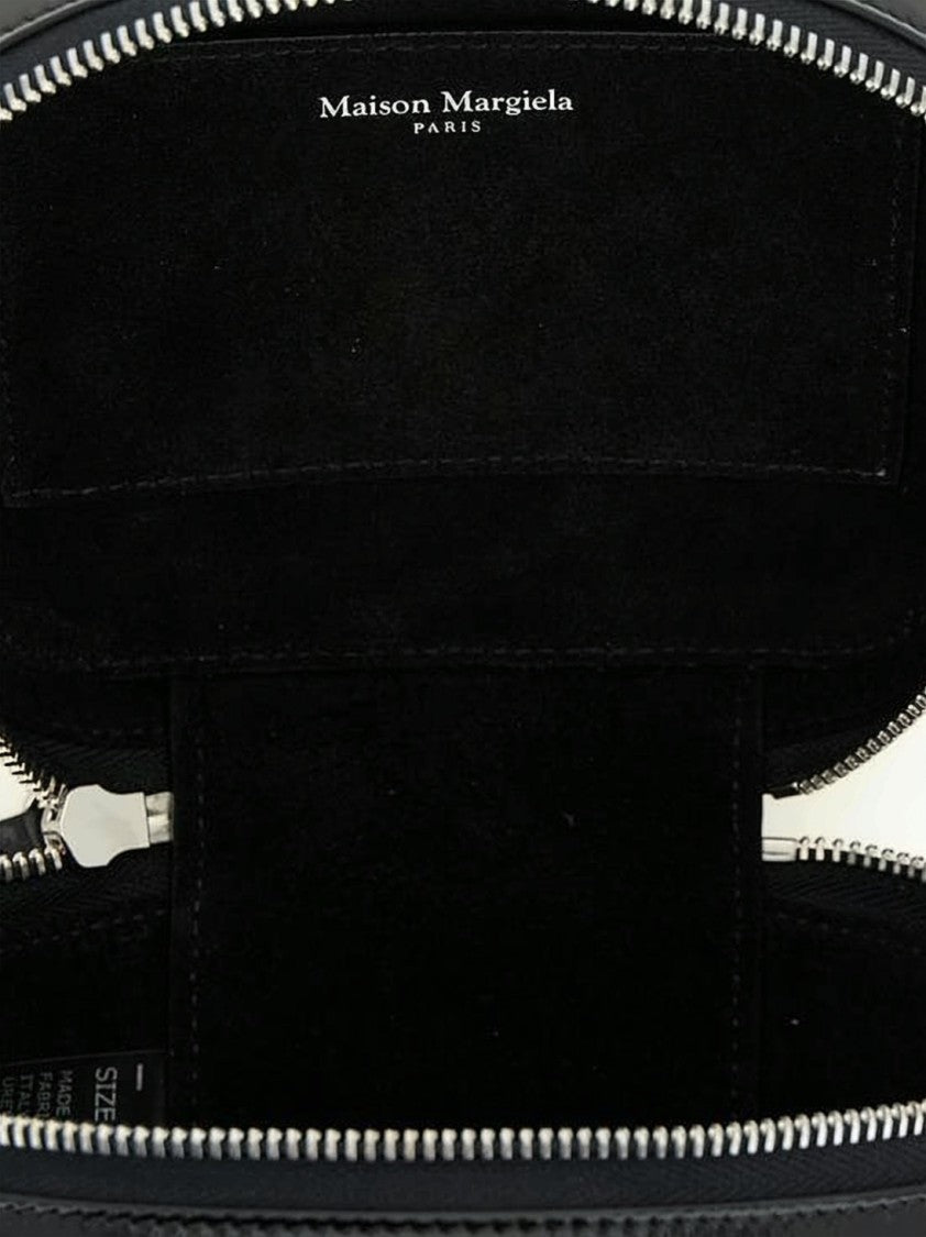 Maison Margiela Structured Cube Design Calf Leather Shoulder Bag