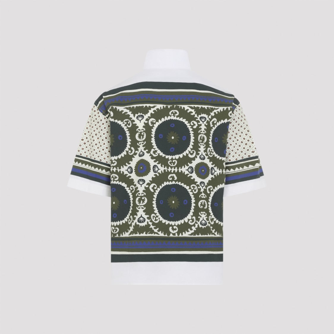 Mordecai Short-Sleeve Casual Shirt With Geometric Patterns