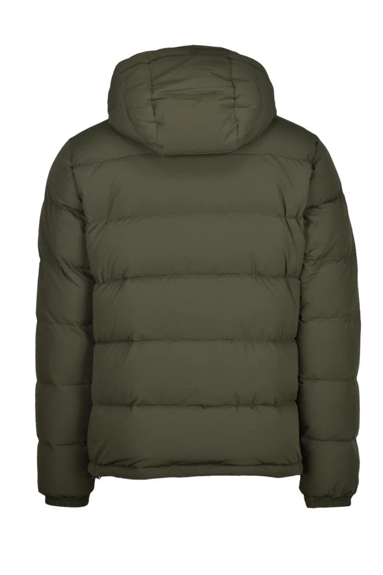 Aspesi Stretch Down Jacket Zip Pockets - Green