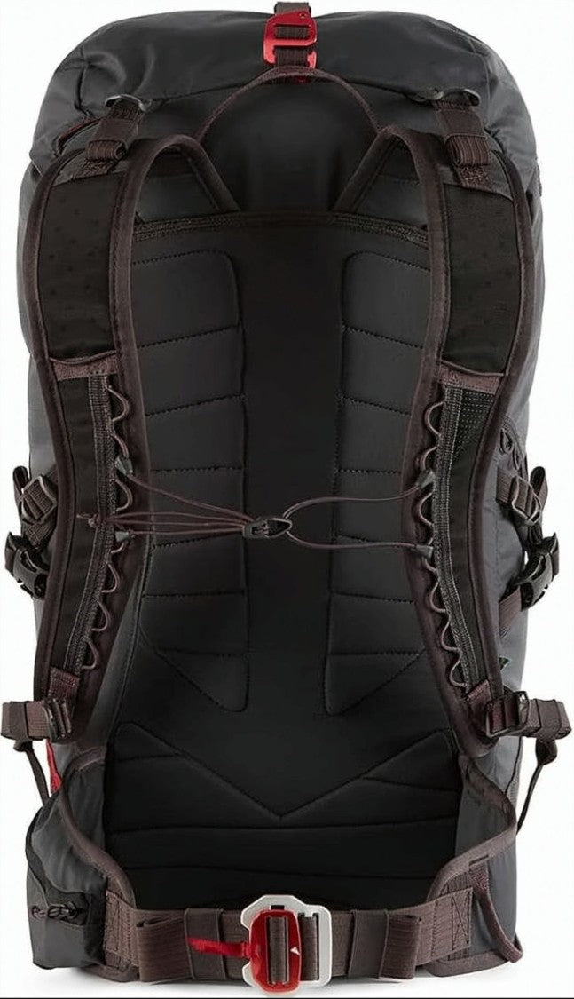 Klattermusen Structured Black Polyamide Backpack With Padded Support