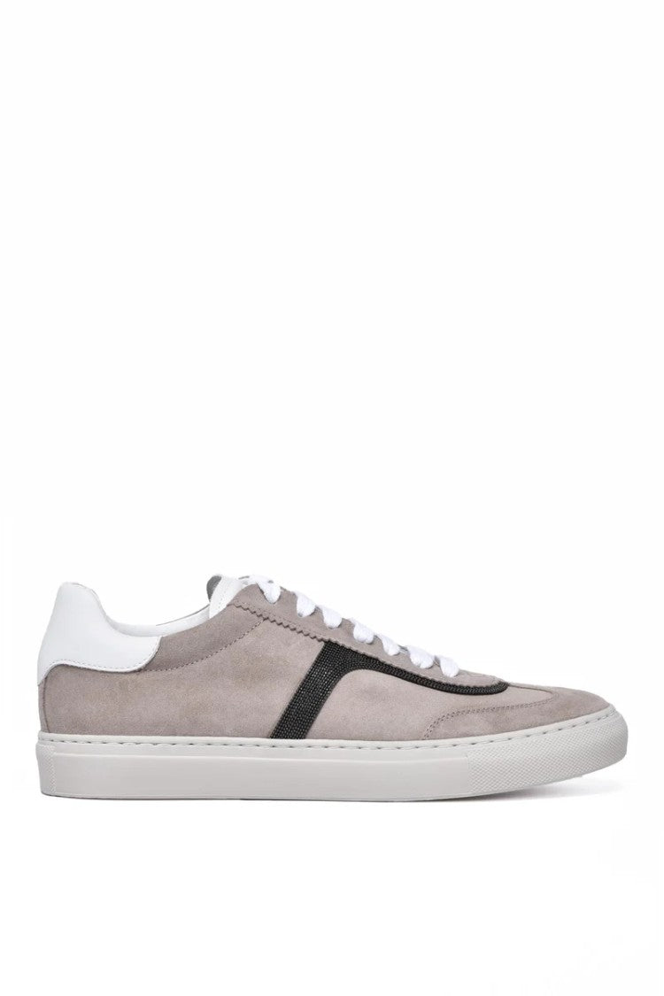 Brunello Cucinelli Suede Sneakers - Grey