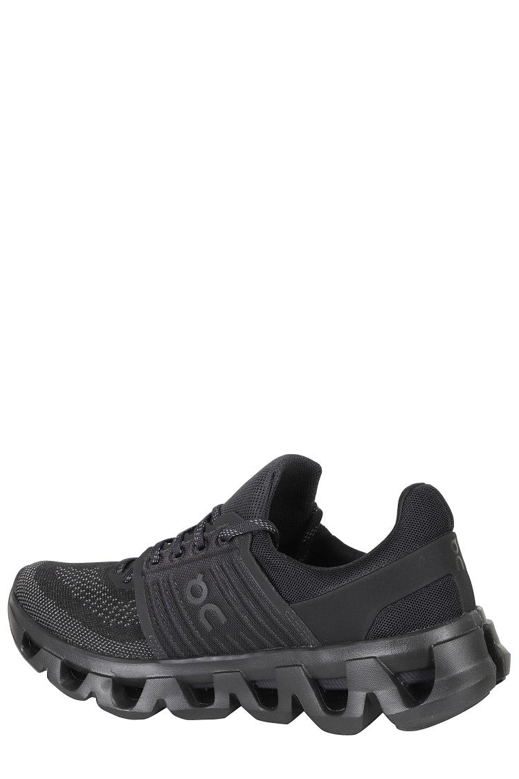 On Running Black Cloudswift 4 Ad Mesh Rubber Sole Nylon Sneakers