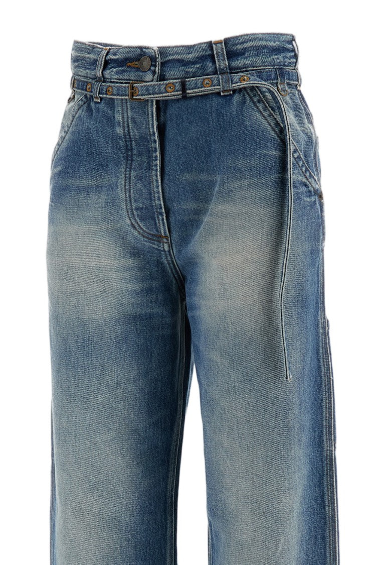 Dries Van Noten Pippaz High-Rise Straight-Leg Jeans