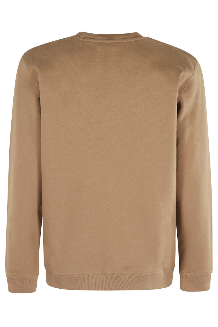 Dondup Crew Neck Sweatshirt With Brushed Interior