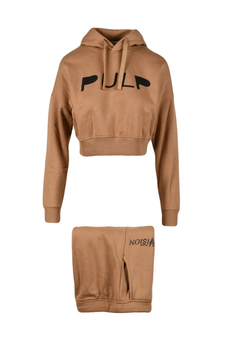 Pulp Vsion Voice Vbes Beige Practical Jumpsuit