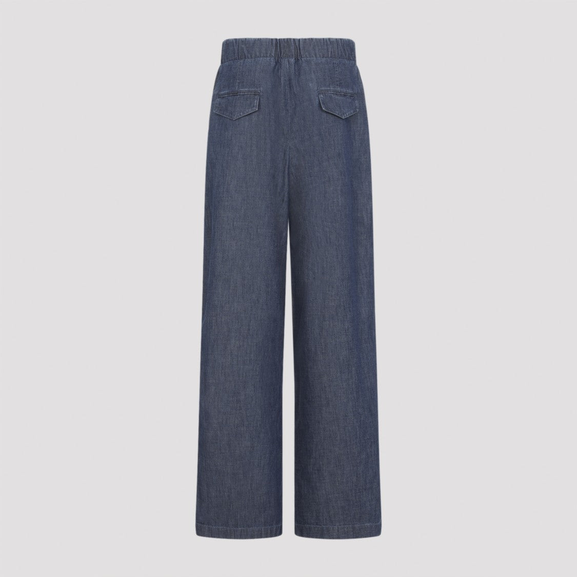 Jil Sander Wide-Leg Trousers With Elastic Waistband
