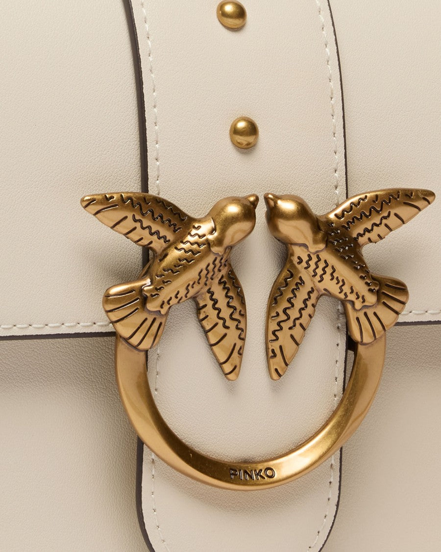 Pinko Mini Love Bag With Flap Closure