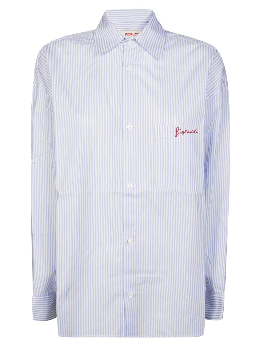 Fiorucci Classic White Button-Up Shirt