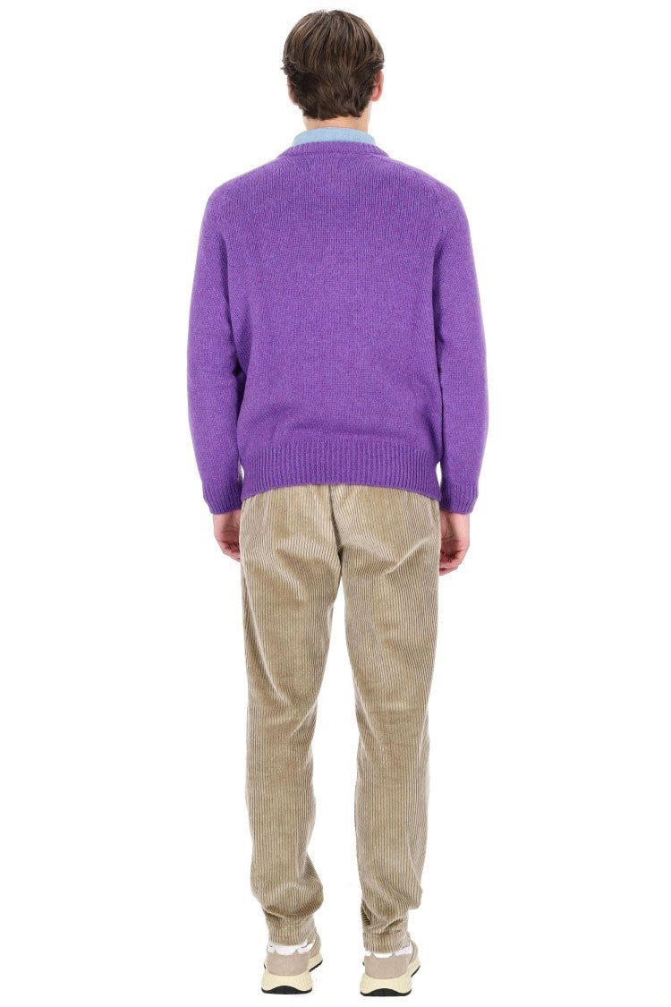 Howlin Shetland Boxy Fit Wool Crewneck Sweater