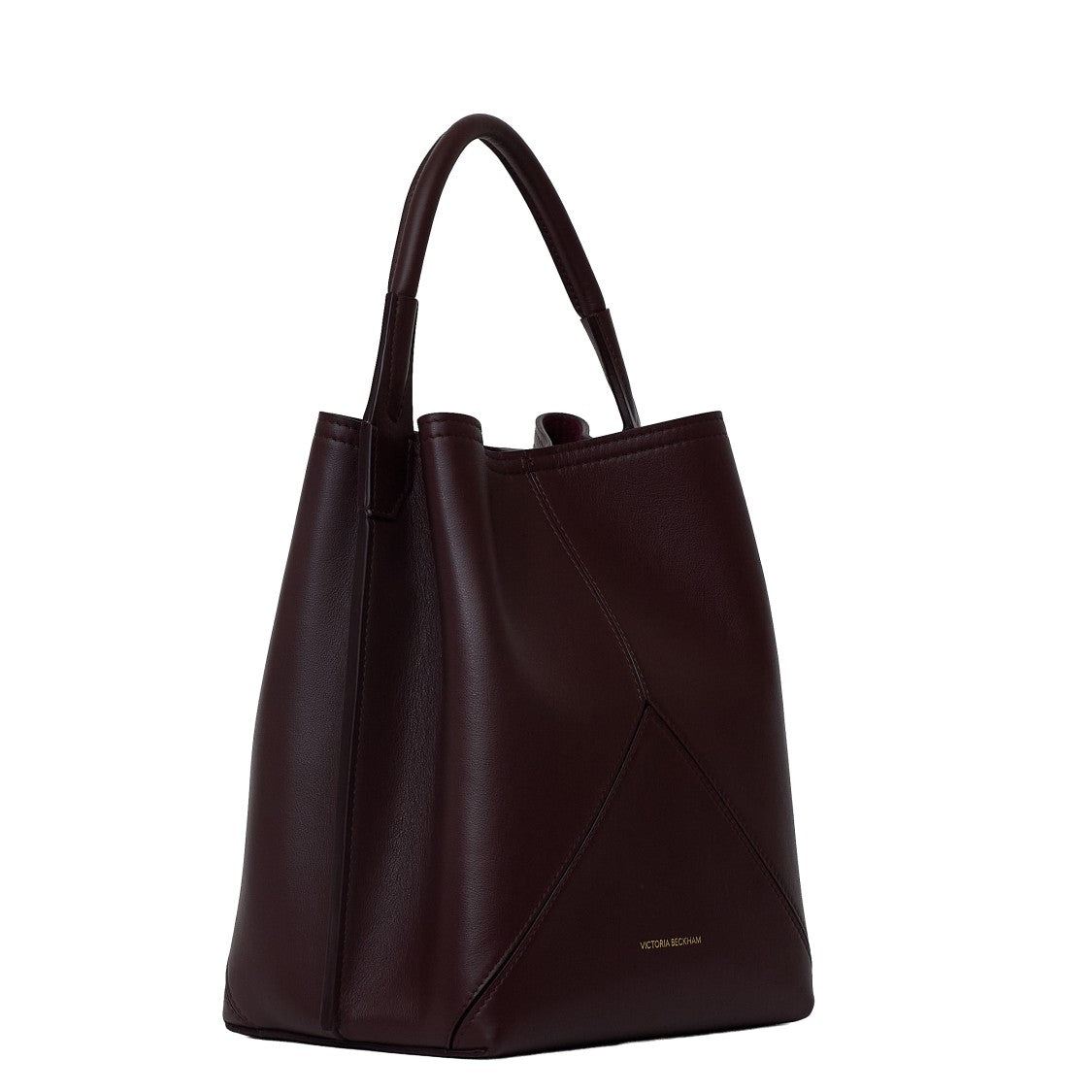 Victoria Beckham Victoria Plie Leather Bucket Bag
