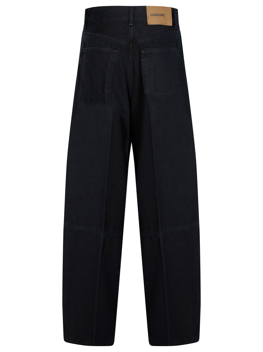 Haikure Legacy Soft High-Waisted Wide-Leg Denim Jeans