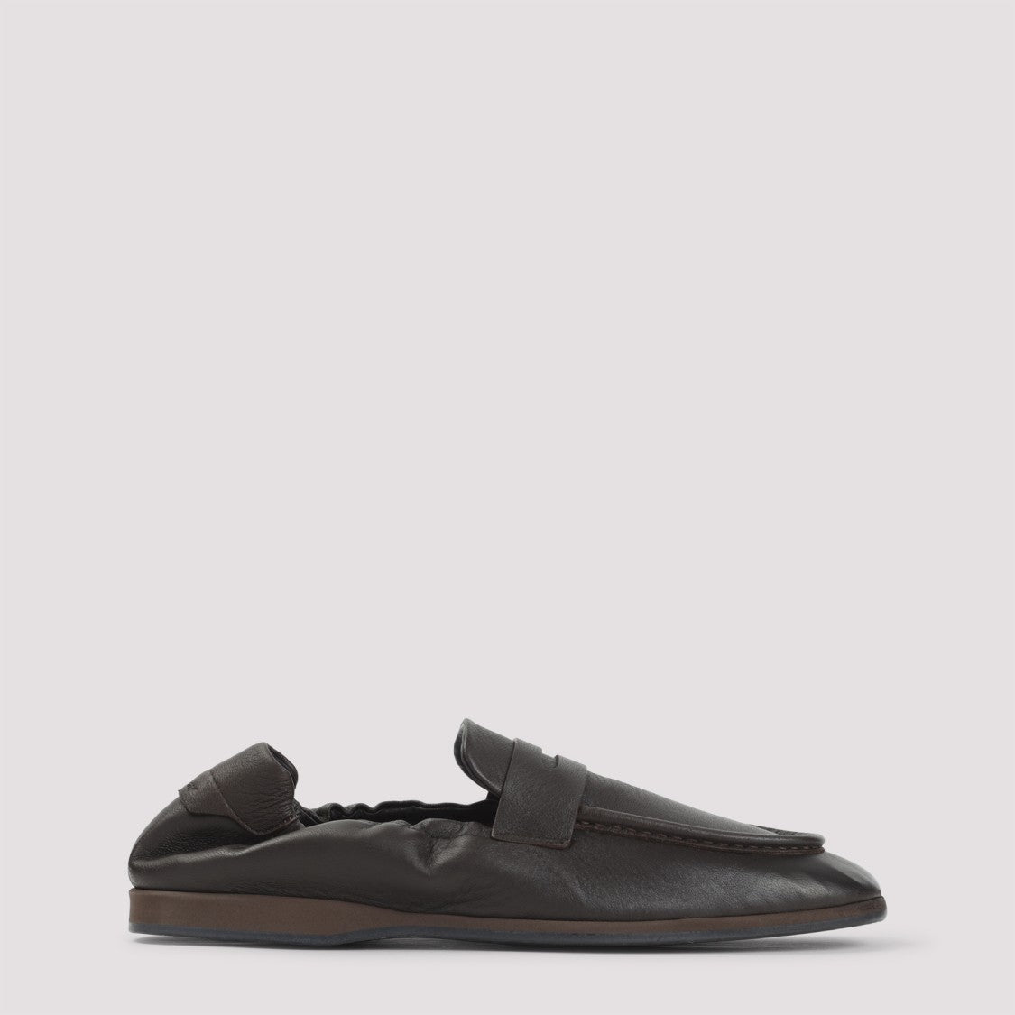 Brioni Flex Rubber S Loafer With Squared Toe