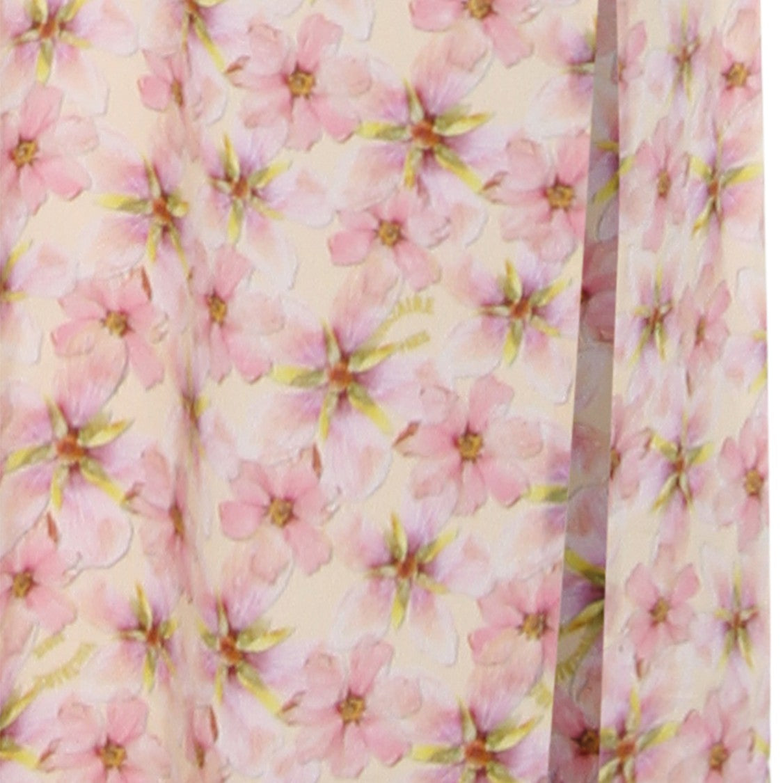 Zadig & Voltaire Pink Floral Viscose Midi Dress