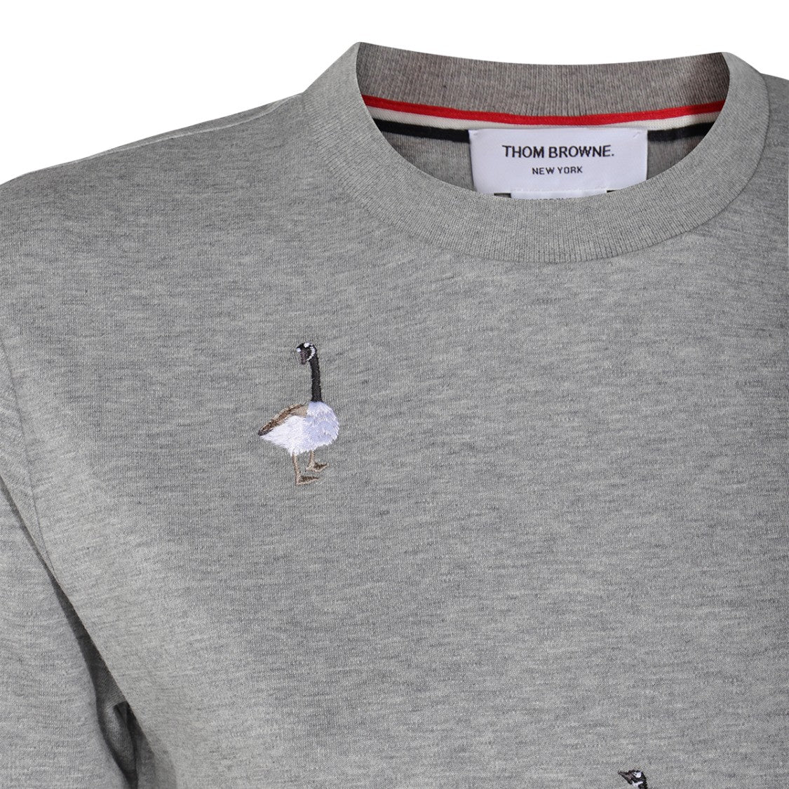 Thom Browne Grey Cotton Knitwear