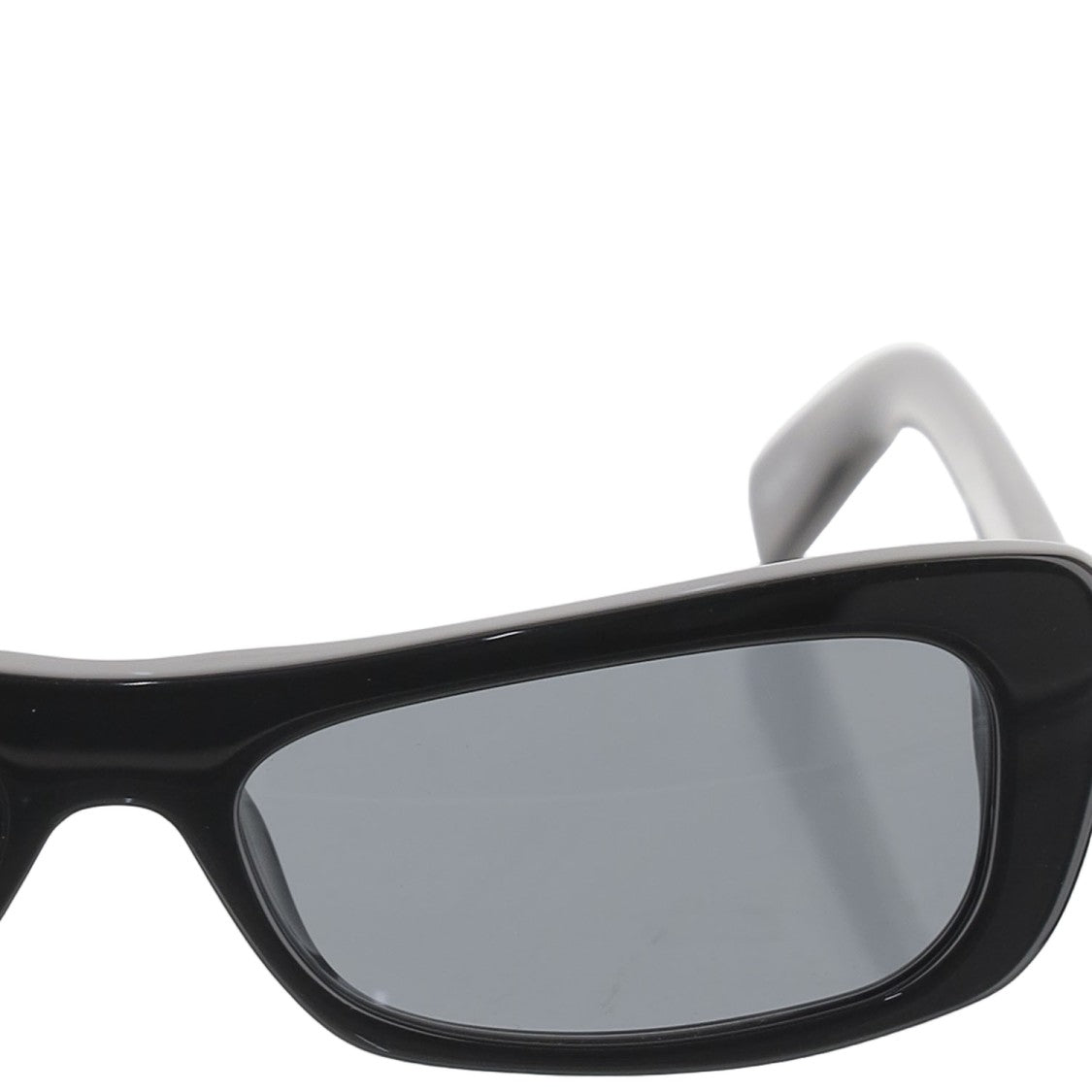 Jacquemus Rectangular Sunglasses With Contrasting Logo Detail