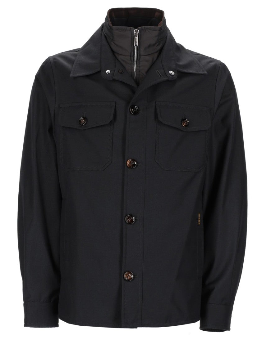 Moorer Dulac Polyester Zippered Layer Jacket