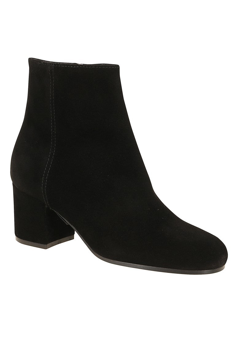 Via Roma 15 Tacco 50 Chic Mini V Suede Ankle Boots