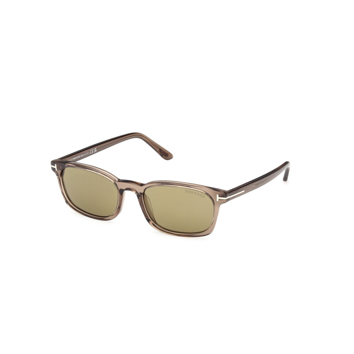 Tom Ford Ft1300 Translucent Acetate Rectangular Sunglasses