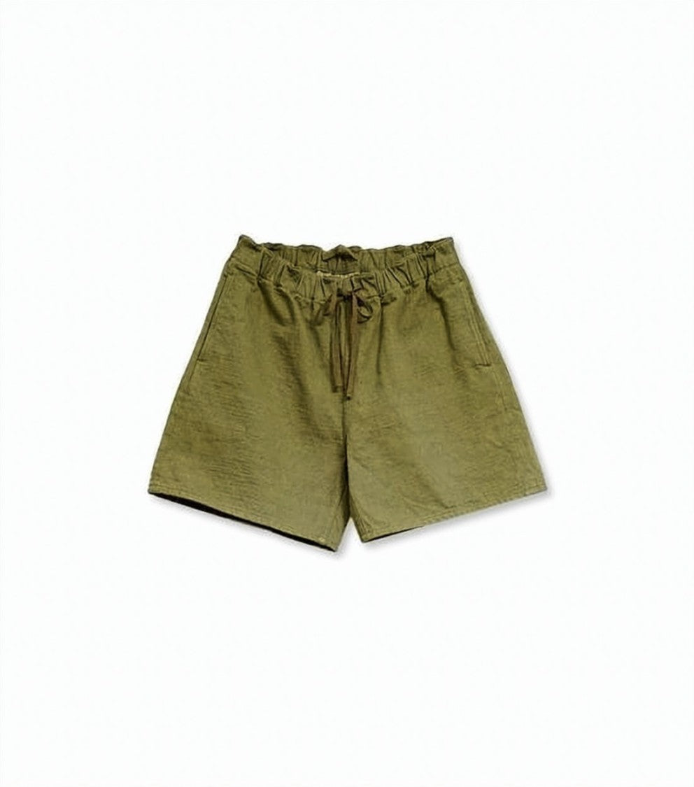Nigel Cabourn Relaxed Fit Elastic Waistband Shorts