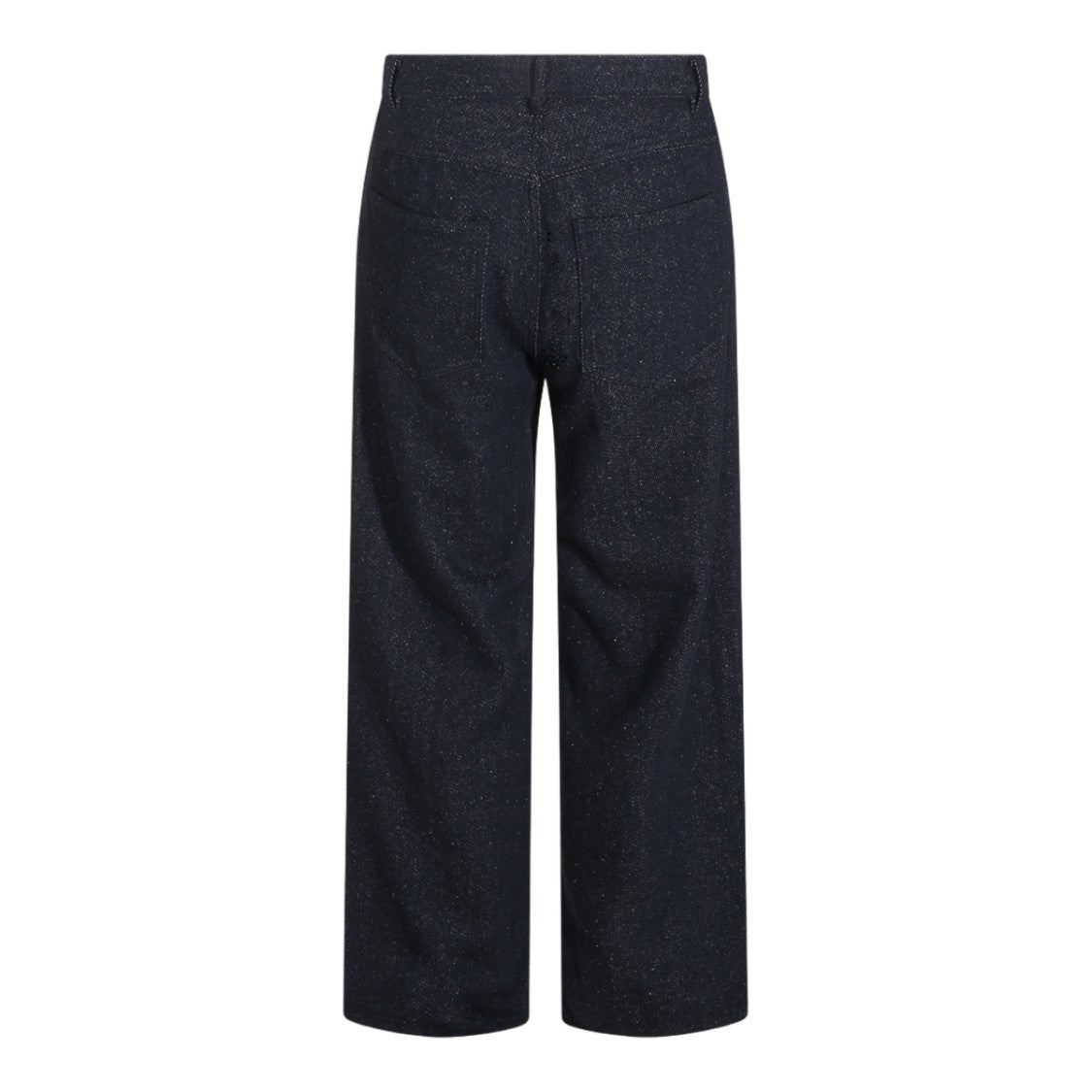 Auralee High-Waist Textured Wide-Leg Pants