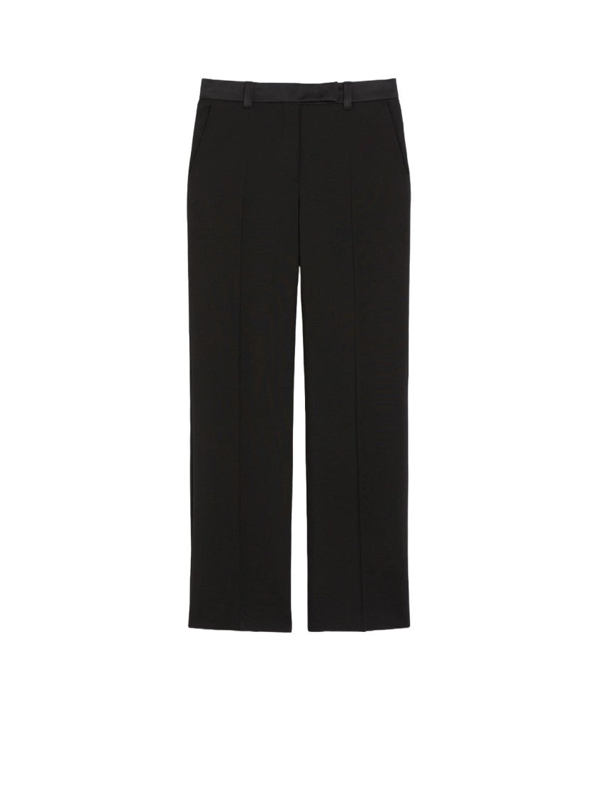 Max Mara Tailored Straight-Leg Pants With High Waist