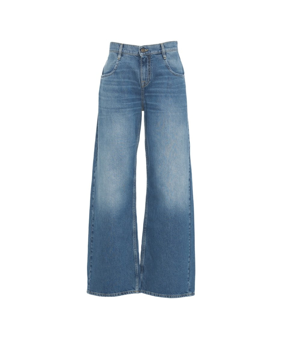 Cycle Low Waist Wide Leg Jeans