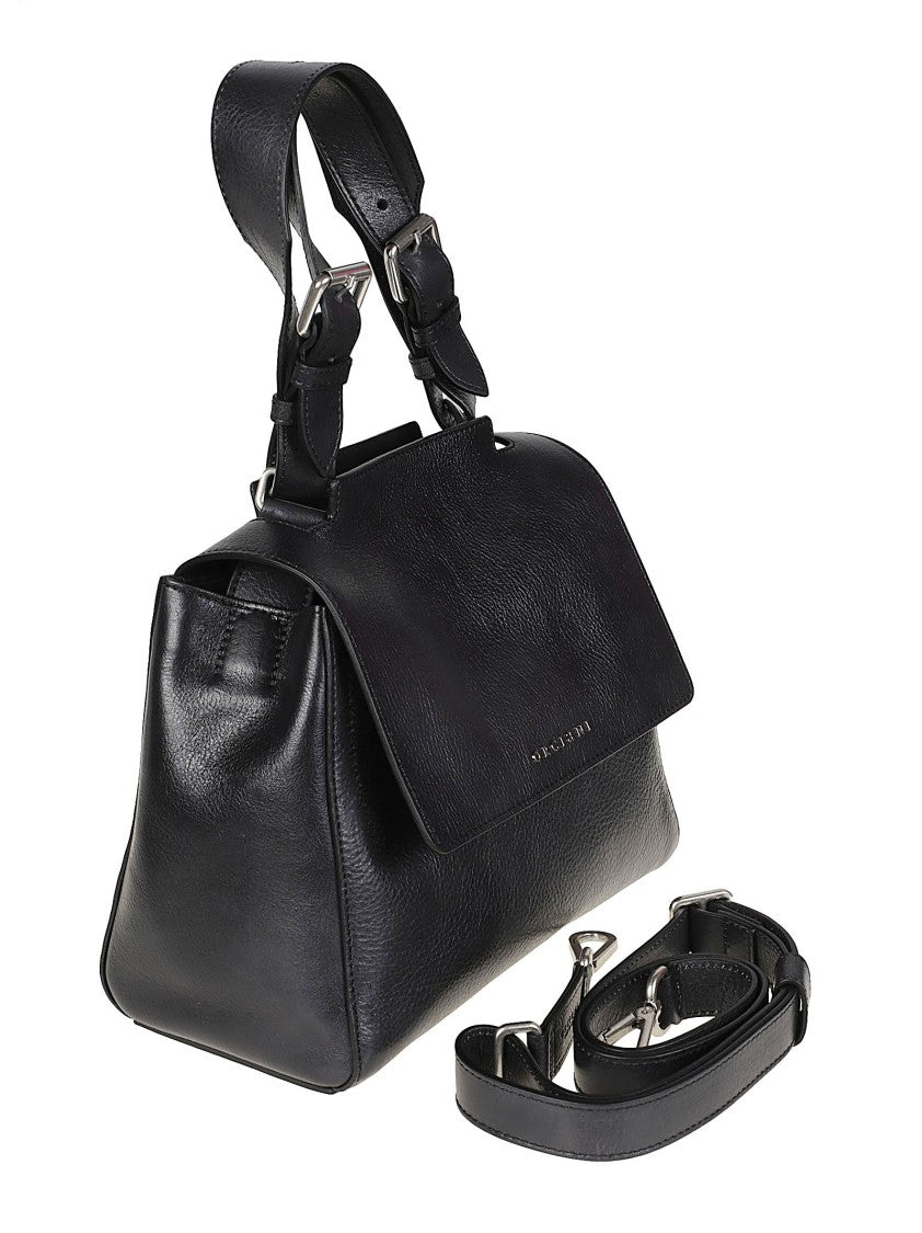 Orciani Sveva Small Calf Leather Shoulder Bag