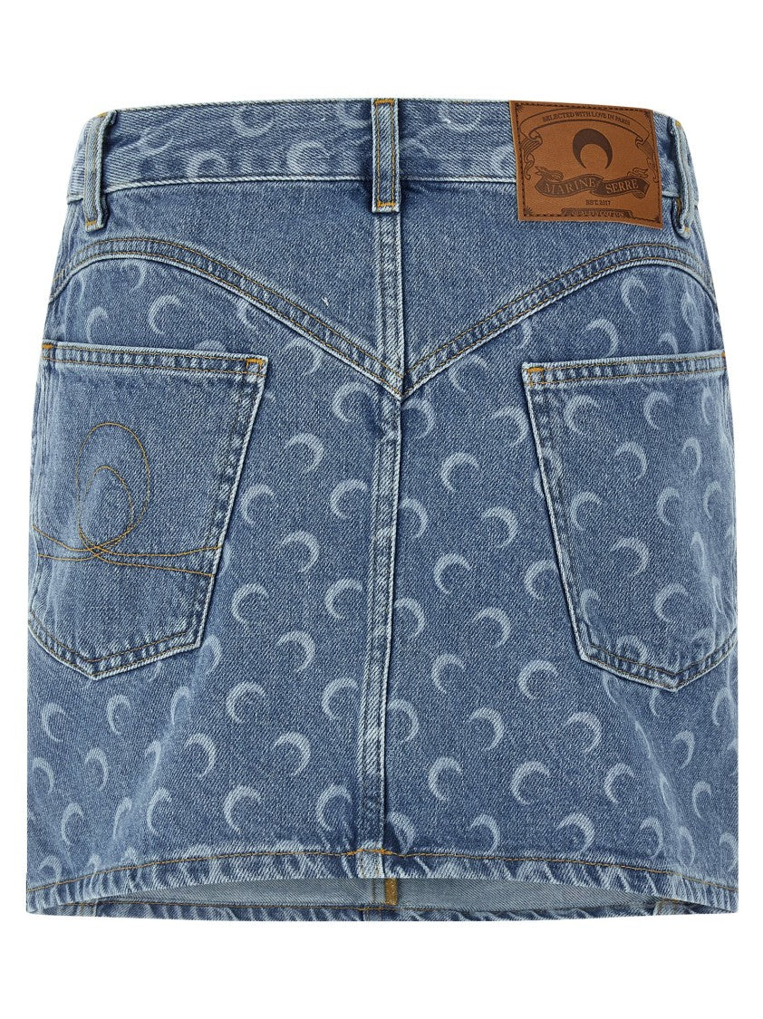 Marine Serre 'Moon' Skirt