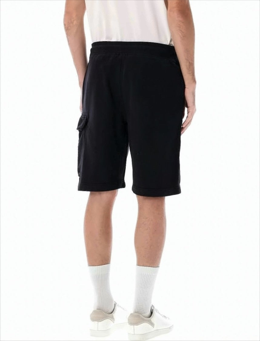 C.P. Company Relaxed Fit Cargo Shorts With Drawstring Waistband