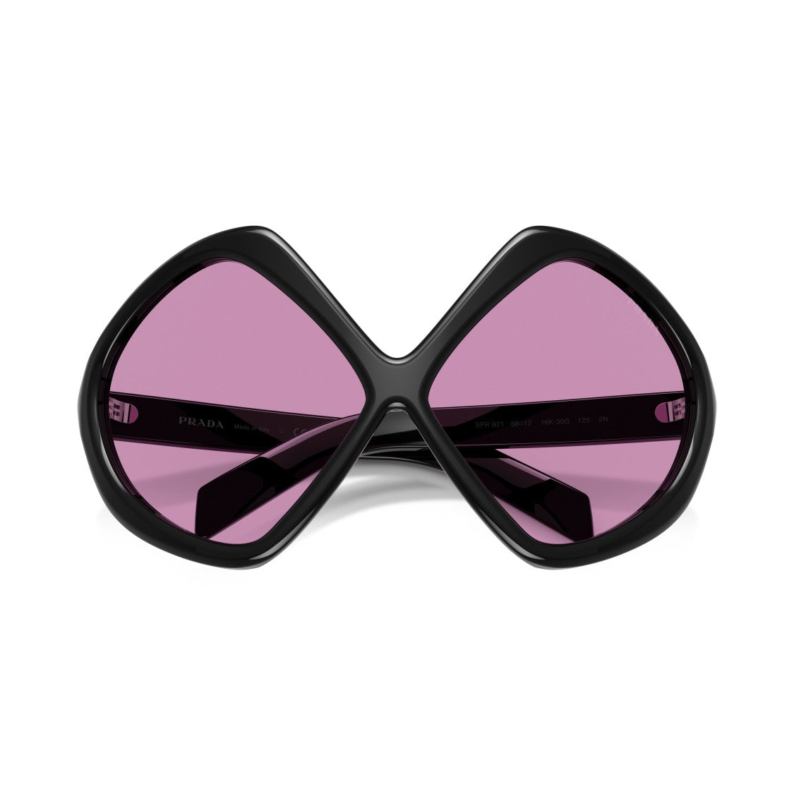 Prada 0Pr B21s Oversized Geometric Frame Sunglasses