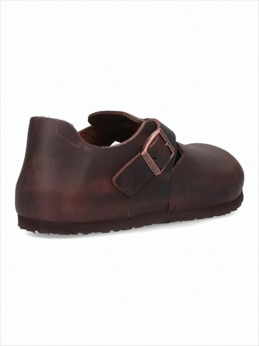 Birkenstock Brown Leather Sandals With Suede Lining
