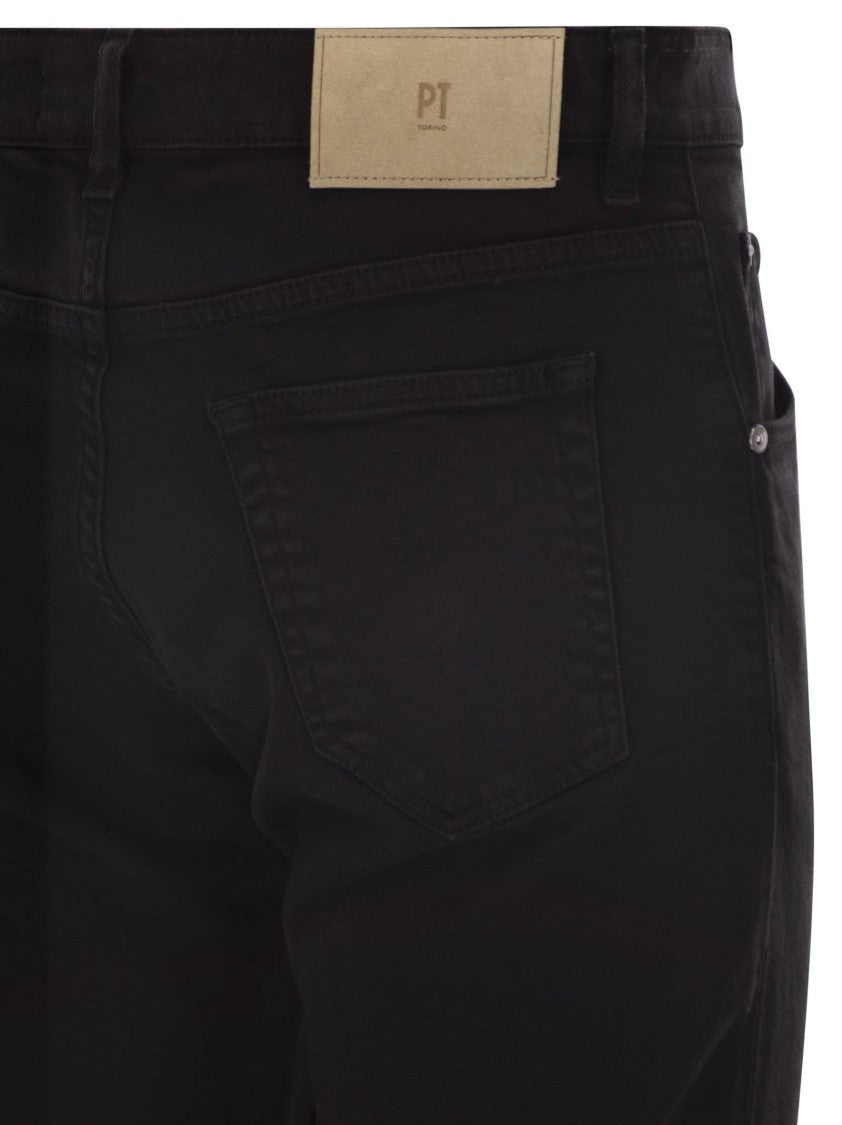 Pt Torino Rebel - Carrot Fit Denim Trousers