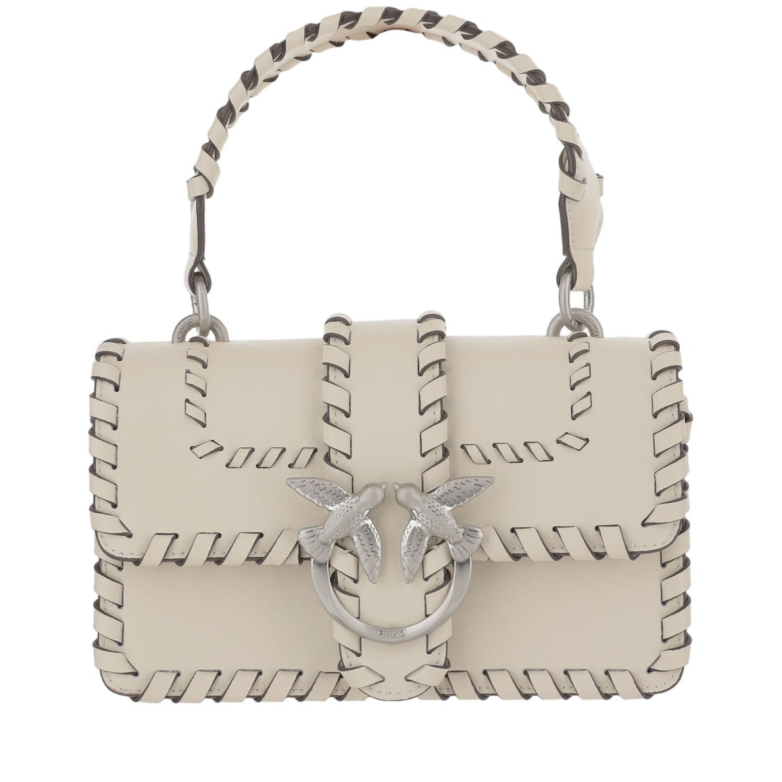 Pinko Mini Love Leather Handbag