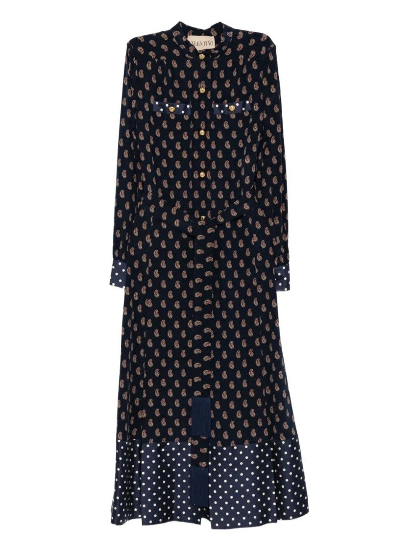 Valentino `Voyage Imaginaire` Pattern Dress