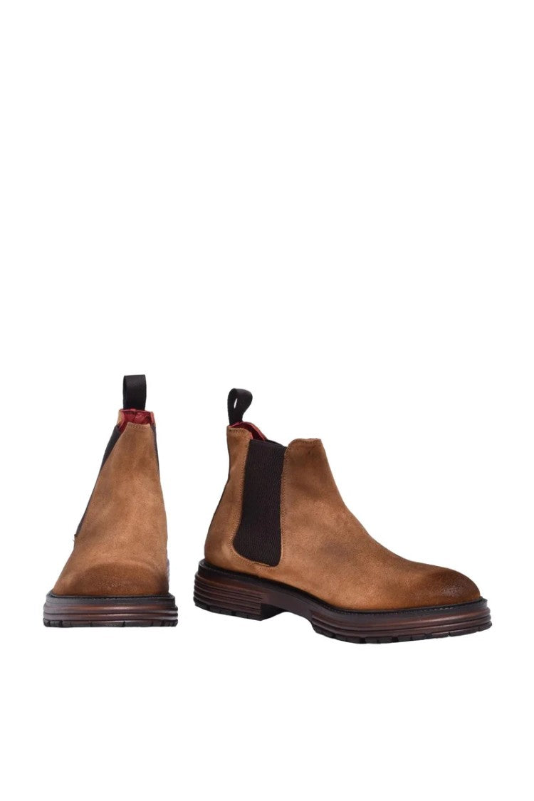 Wow Made In Italy Boot Suede Rubber - Yellow