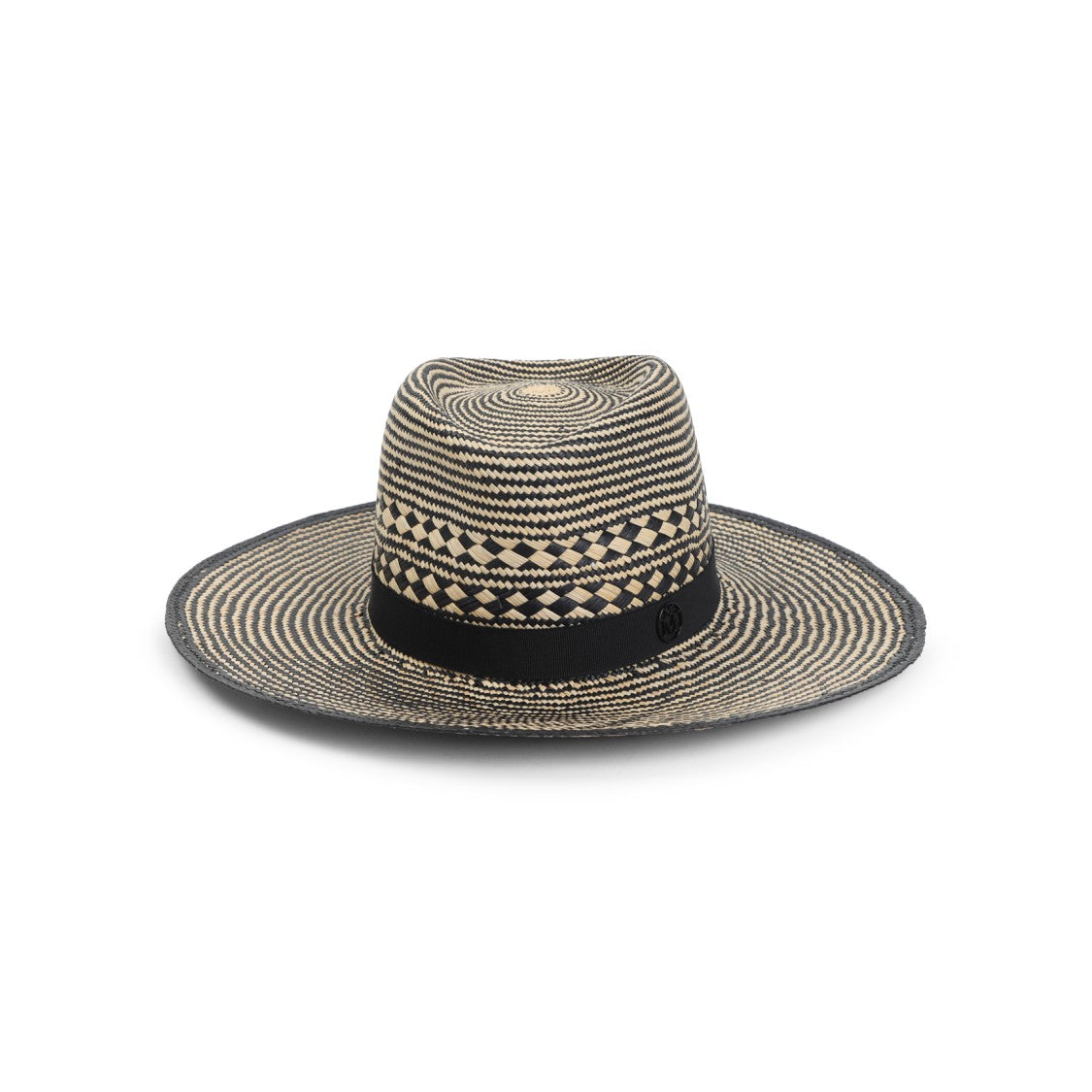 Maison Michel Wide Brim Brisa Hat With Structured Crown