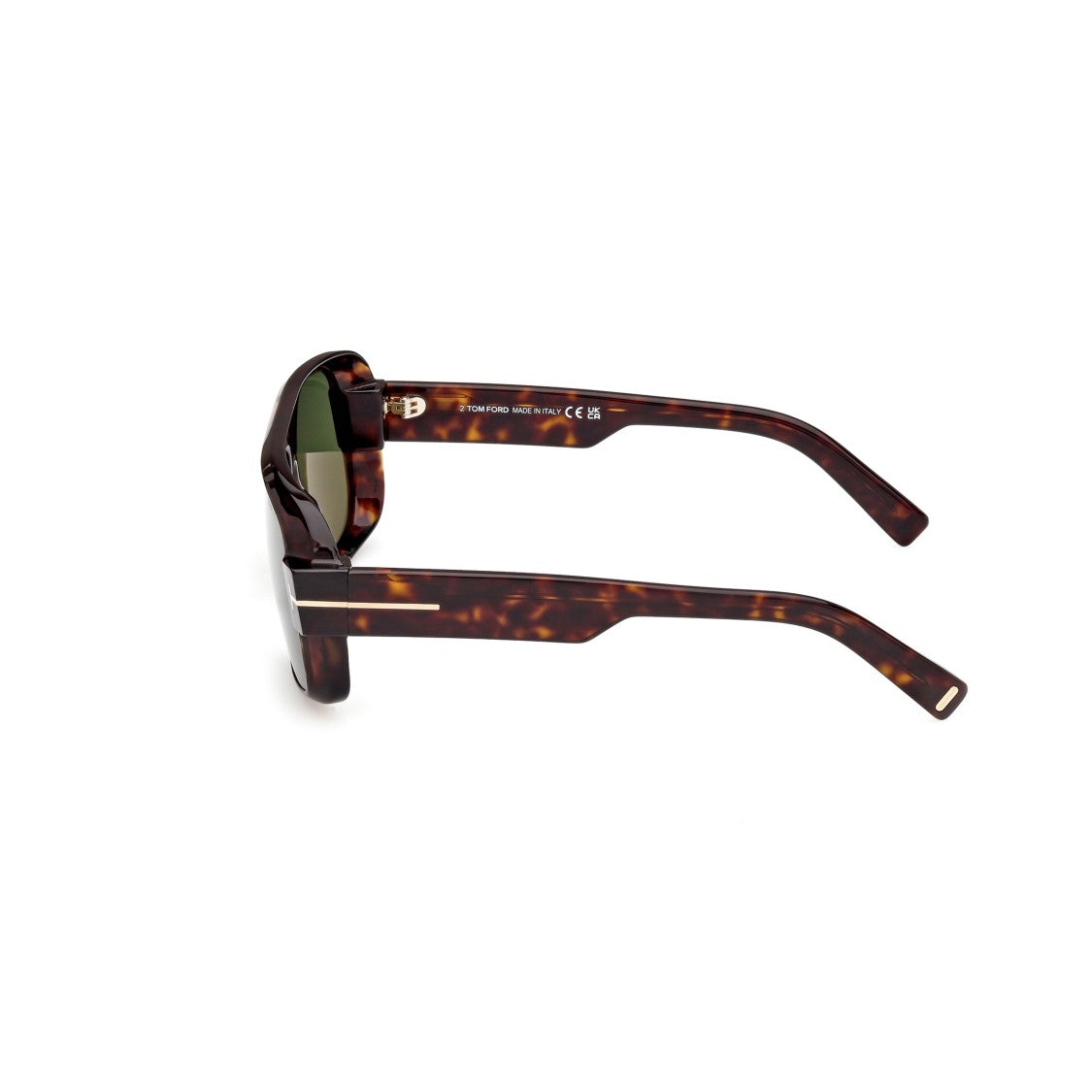 Tom Ford Ft1101 Oversized Tortoiseshell Square Sunglasses