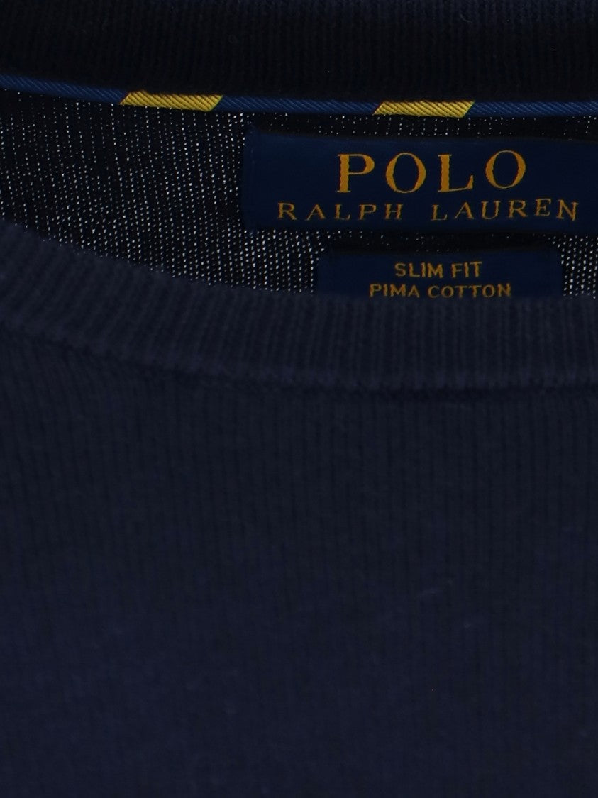 Polo Ralph Lauren Timeless Knit Sweater With Ribbed Detailing