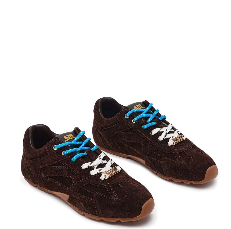Steve Madden Asiel Double Lacing Rubber Sole Sneakers