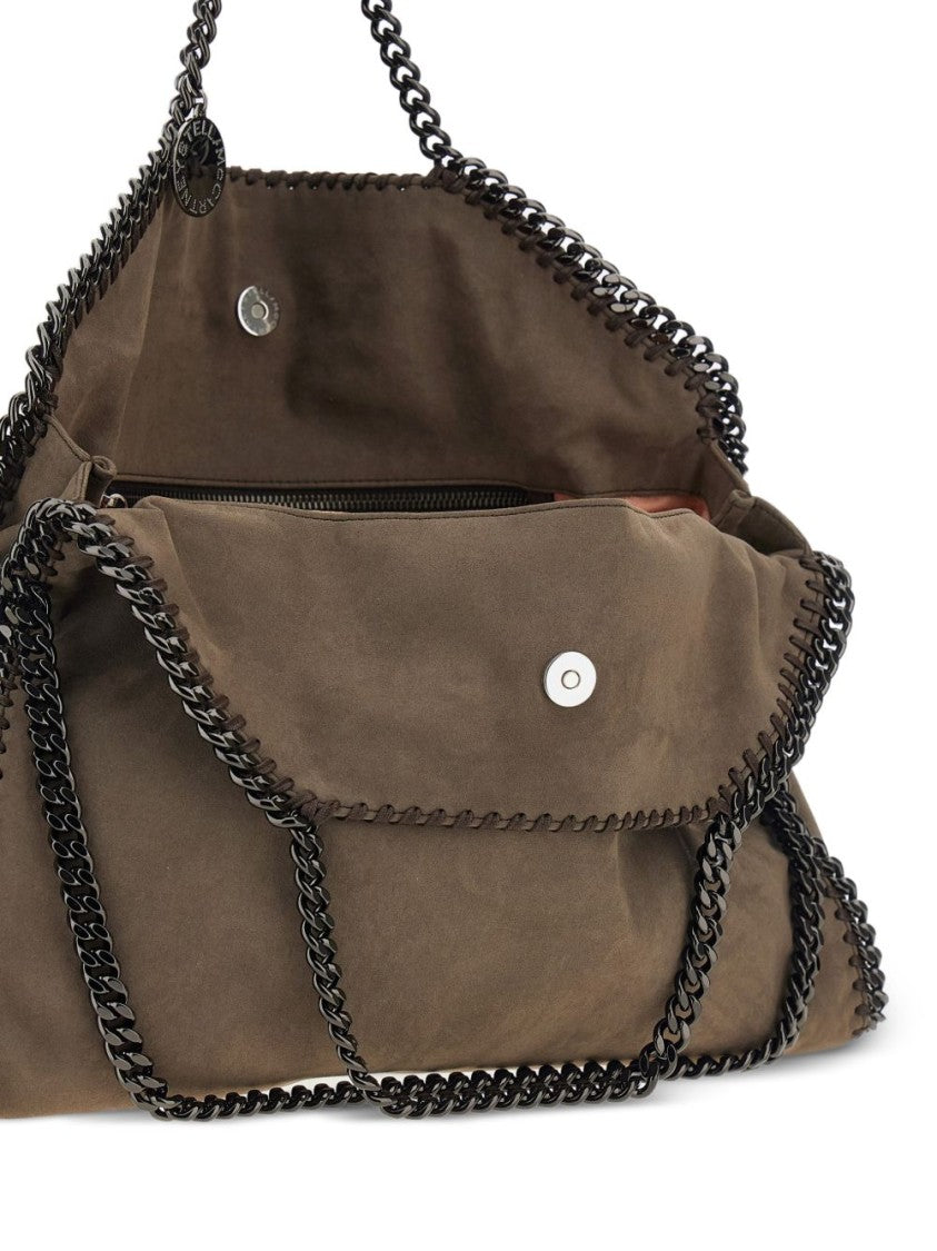 Stella Mccartney Soft-Structured Chain Trim Tote Bag